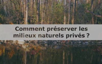 Visionnez notre vidéo sur la conservation volontaire!