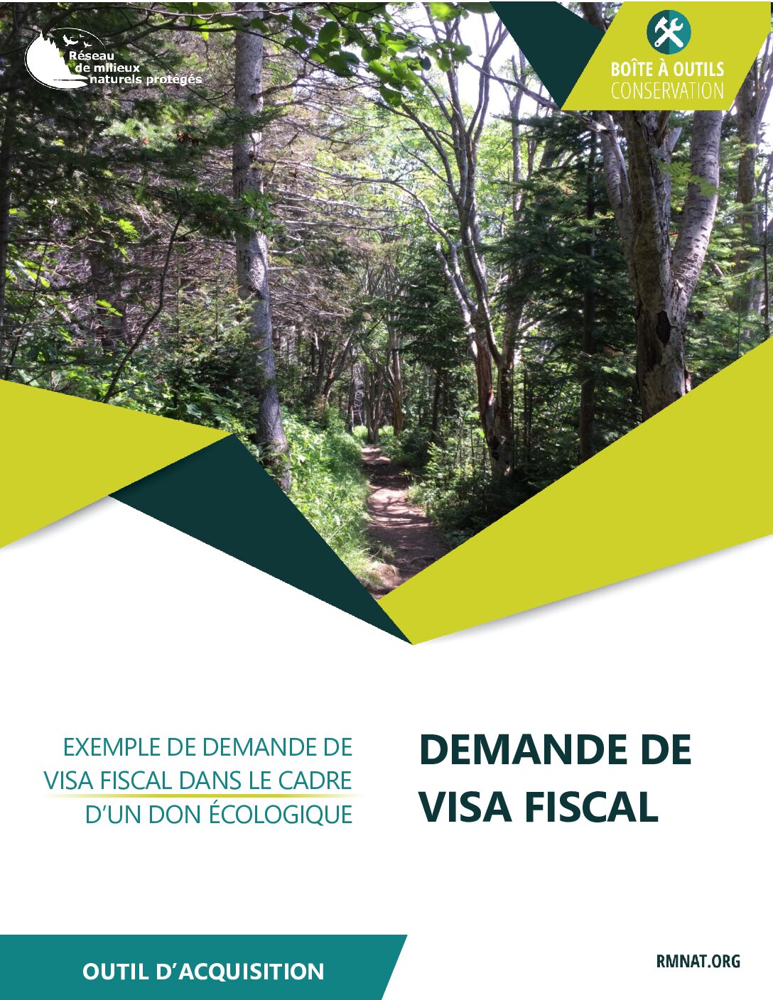 Exemple de lettre pour une demande de Visa fiscal auprès du MELCC